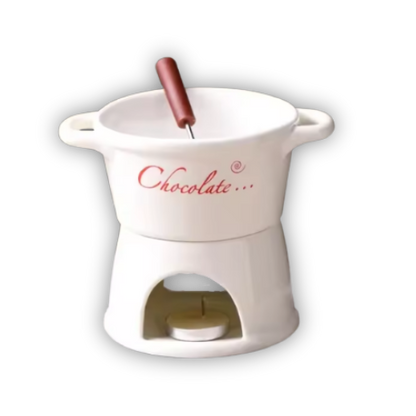 Taza De Navidad Para Derretir Tu Comida Favorita + Tenedor Especial