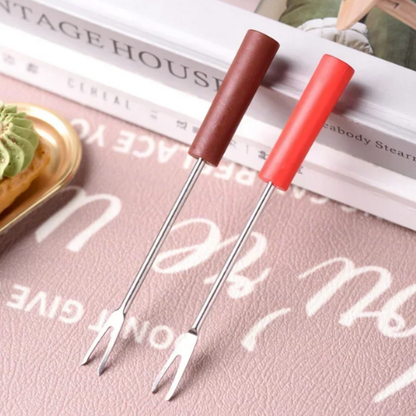 Taza De Navidad Para Derretir Tu Comida Favorita + Tenedor Especial