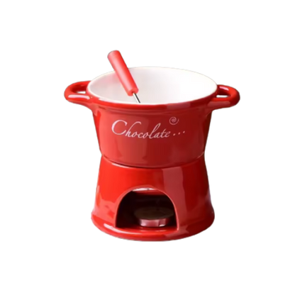 Taza De Navidad Para Derretir Tu Comida Favorita + Tenedor Especial